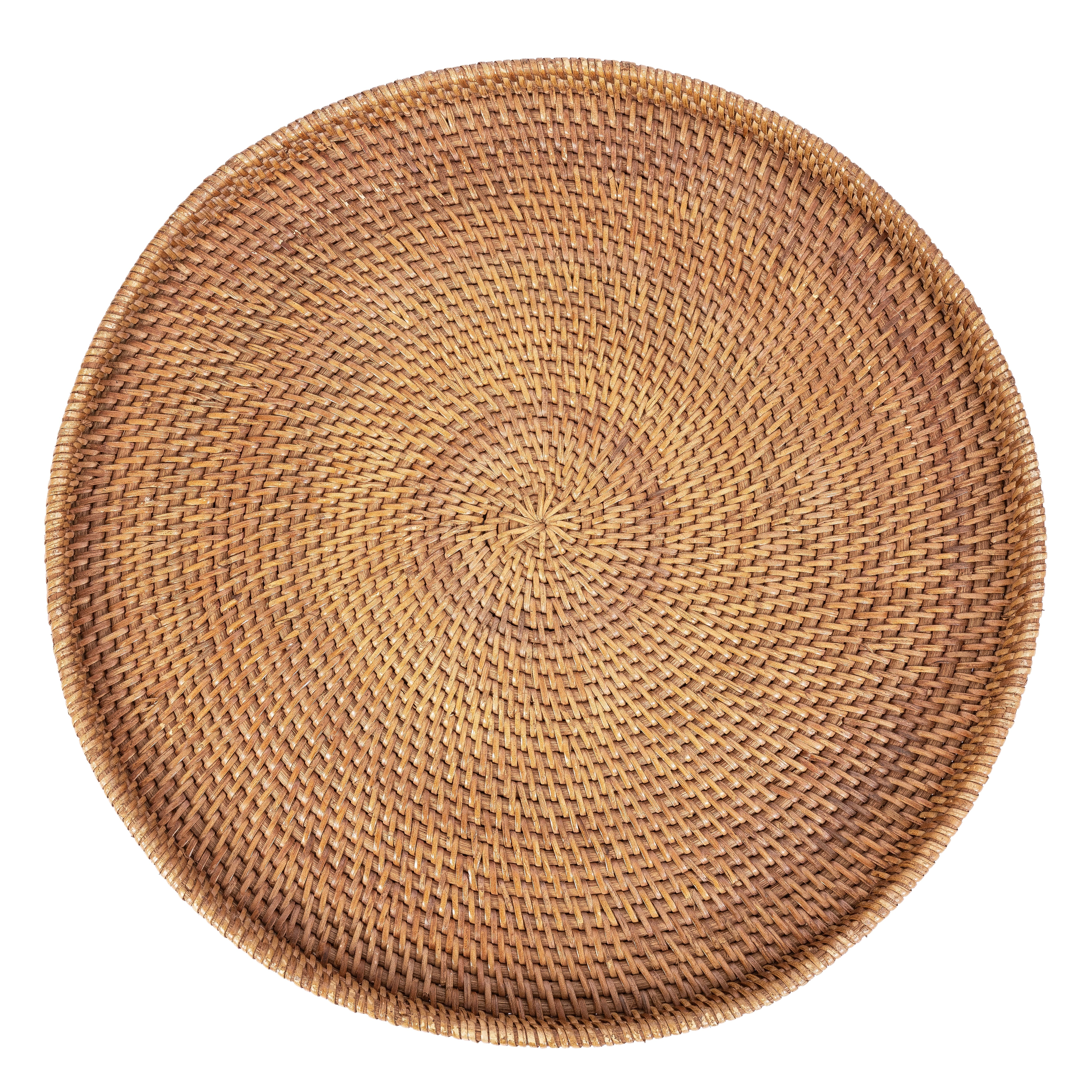 Saboga Home™ Round Flat Tray