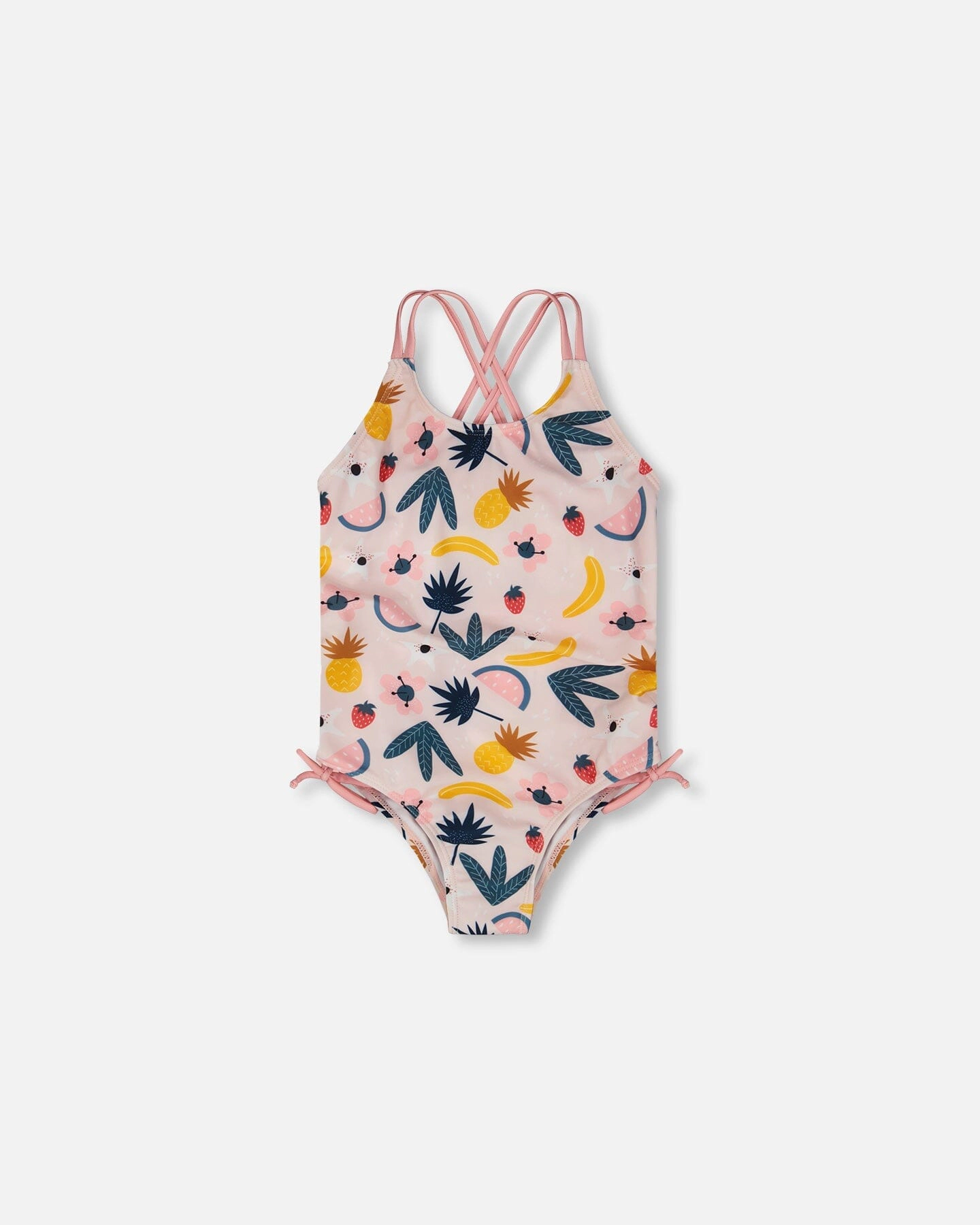 Deux par Girls One-Piece Swimsuit Printed Fruits
