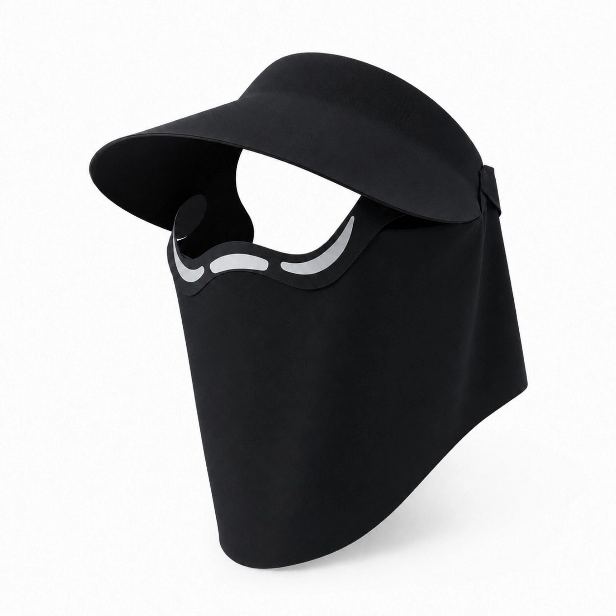 Alilang Women's Magnetic Detachable Face Cover Visor Hat with Wide Brim and Neck Coverage