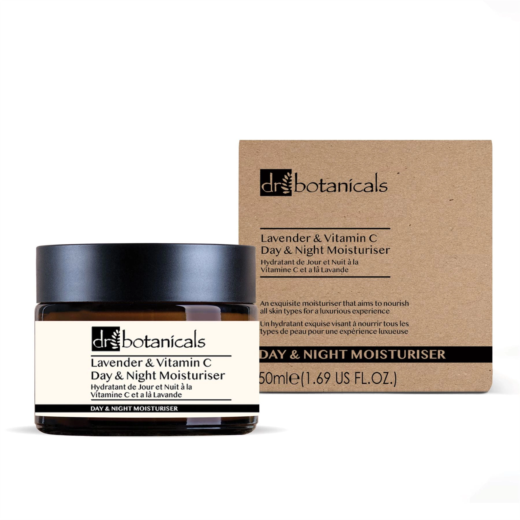 Dr Botanicals Lavender & Vitamin C Revitalising Moisturiser - Glow and Hydration