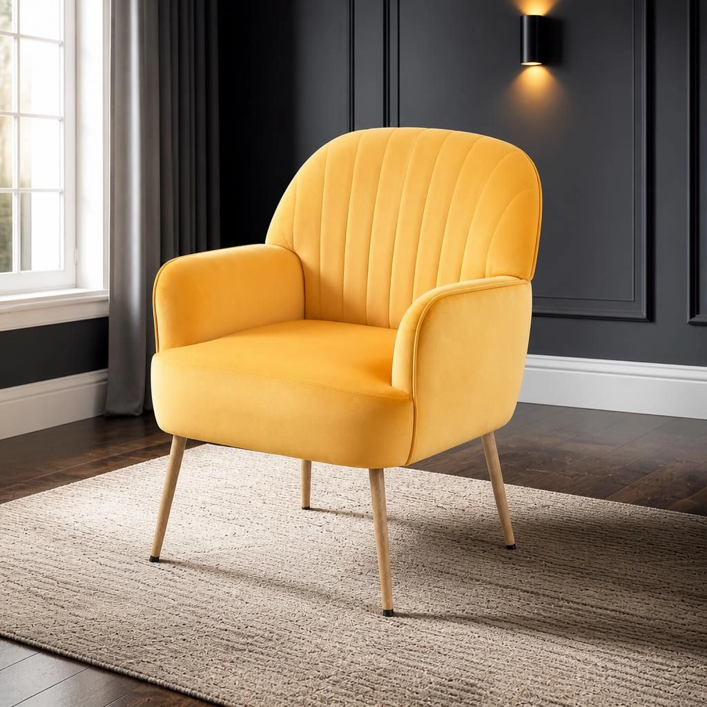 GOODSILO Comfortable Upholstered Accent Chair