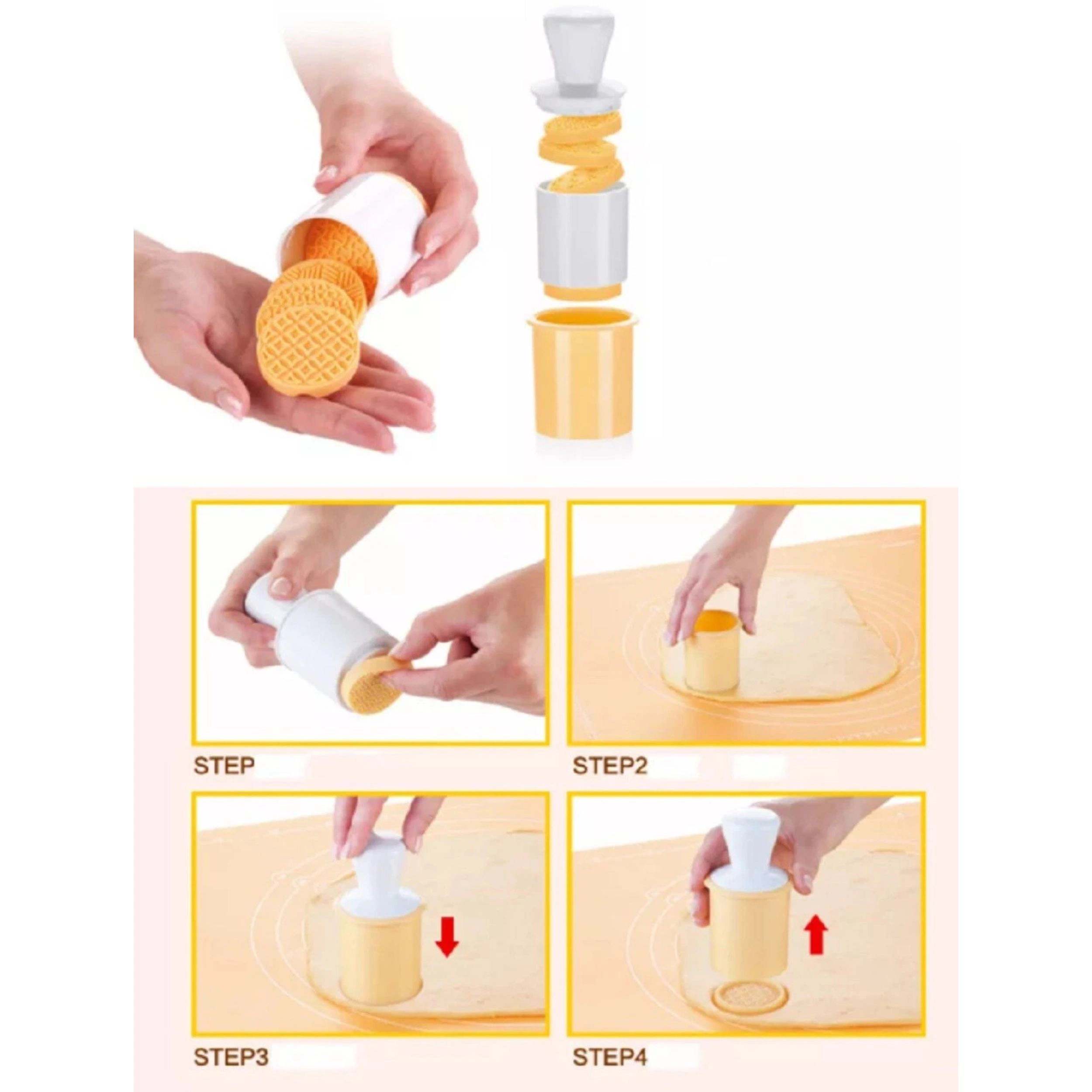 Home Collection 1-Set Cookie Stamp Set Embossers & Biscuit Molds