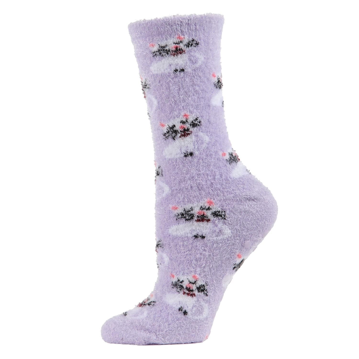 MeMoi Cute Cats Cozy Plush Crew Socks