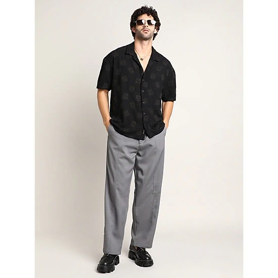 Cahoot Men's Indie-Cuban Oversized Shirt