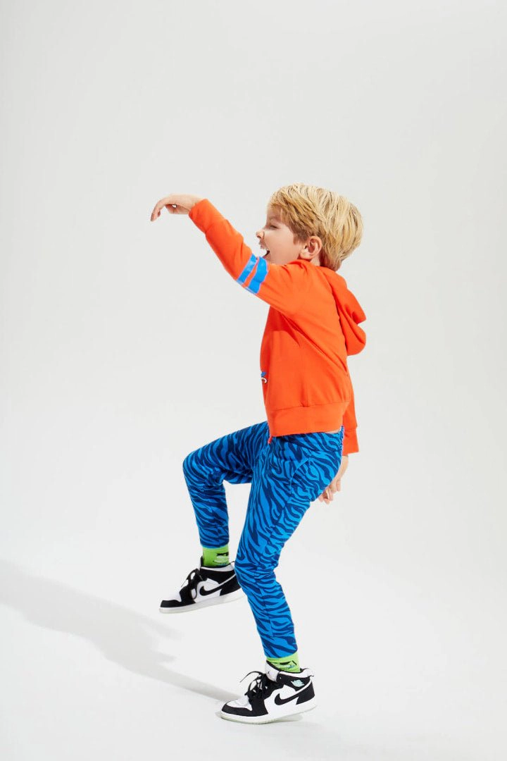 Rockets of Awesome Zebra Joggers Deep Lake for Boys