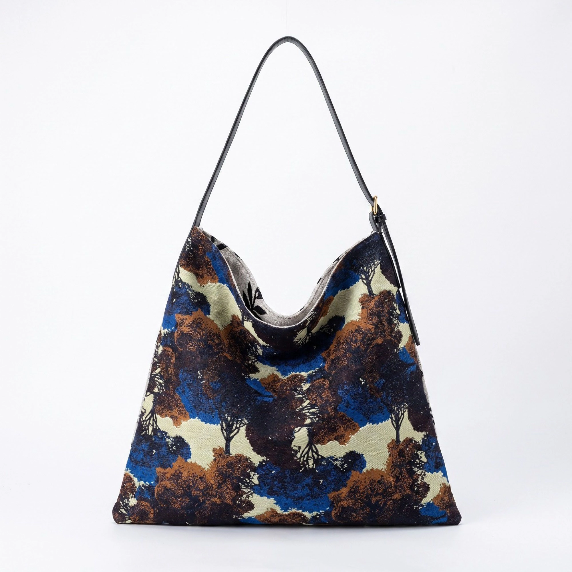 Alilang Women's Oversized Printed Hobo Shoulder Bag with Adjustable Strap