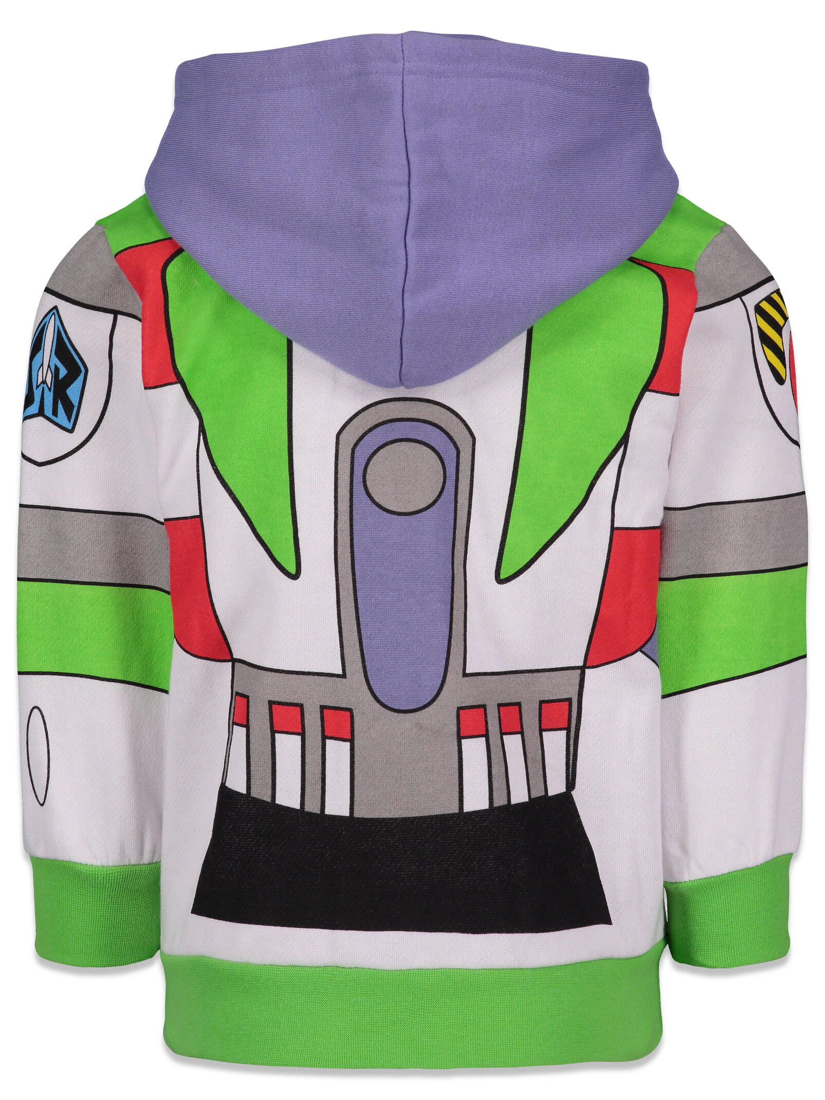 Toy Story Buzz Lightyear Cosplay Fleece Zip-Up Hoodie