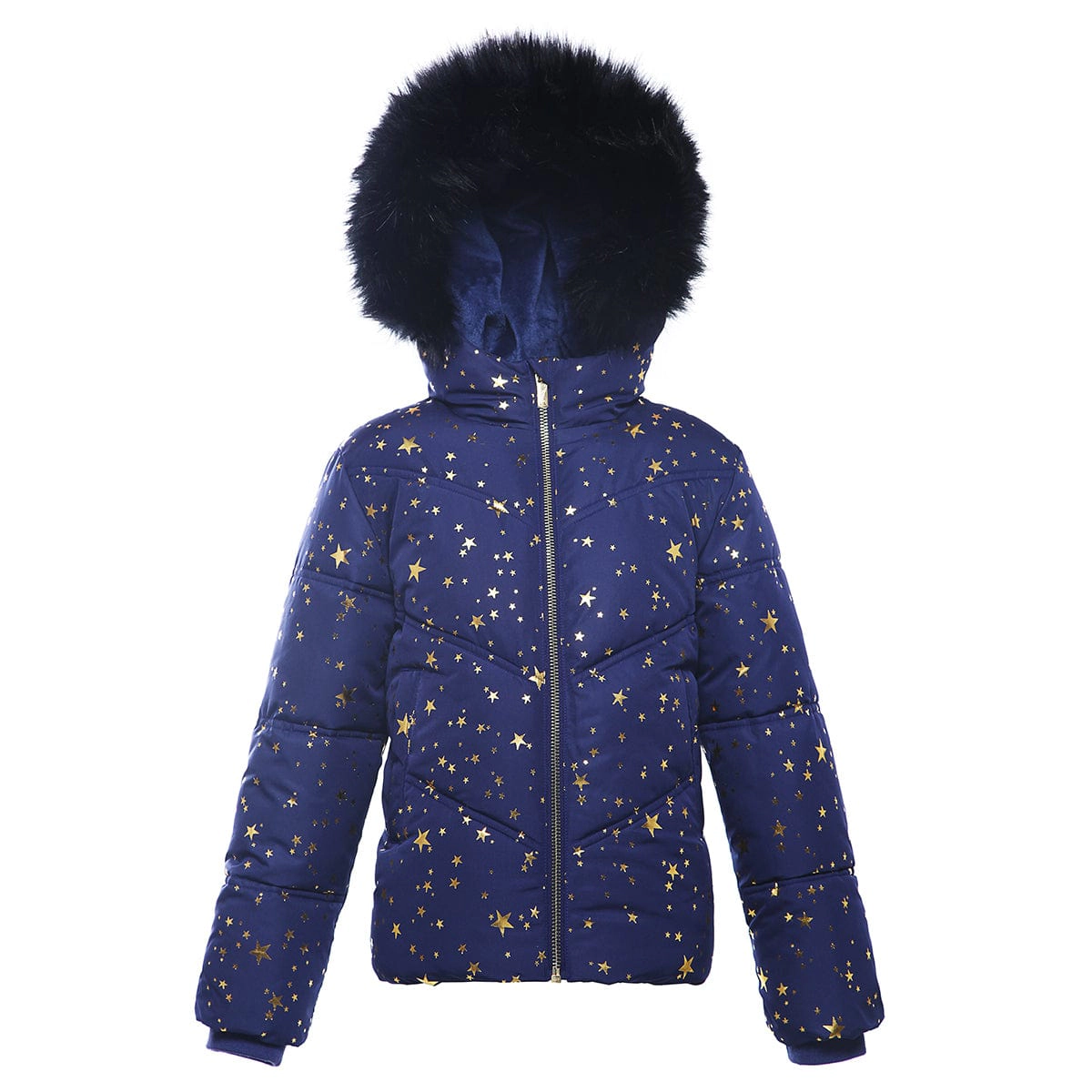 Rokka&Rolla Little & Big Kid Girls Heavyweight Puffer Jacket Bubble Coat