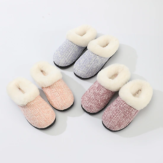Roxoni Kid's Girl Memory Foam Comfort Plush Fleece Lined House Slipper