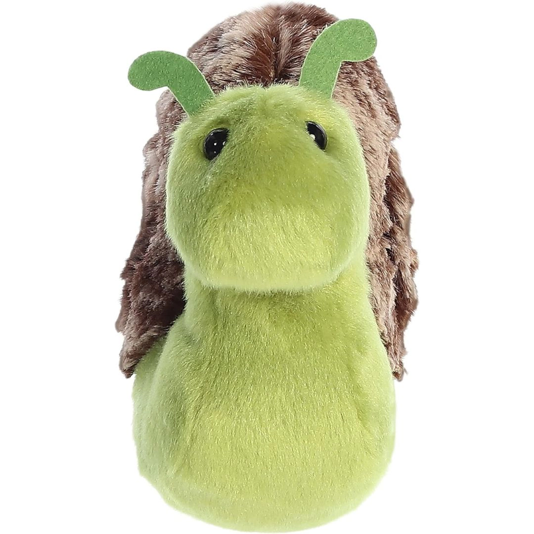 Aurora Mini Flopsie Slow Snail 8-Inch Stuffed Animal Plush