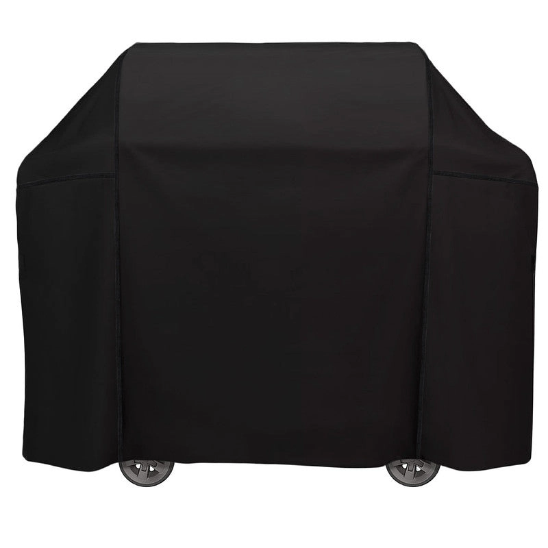 G128 60-Inch Black Grill Cover, Waterproof UV-Resistant Polyester, Fits Most 60" Gas Grills