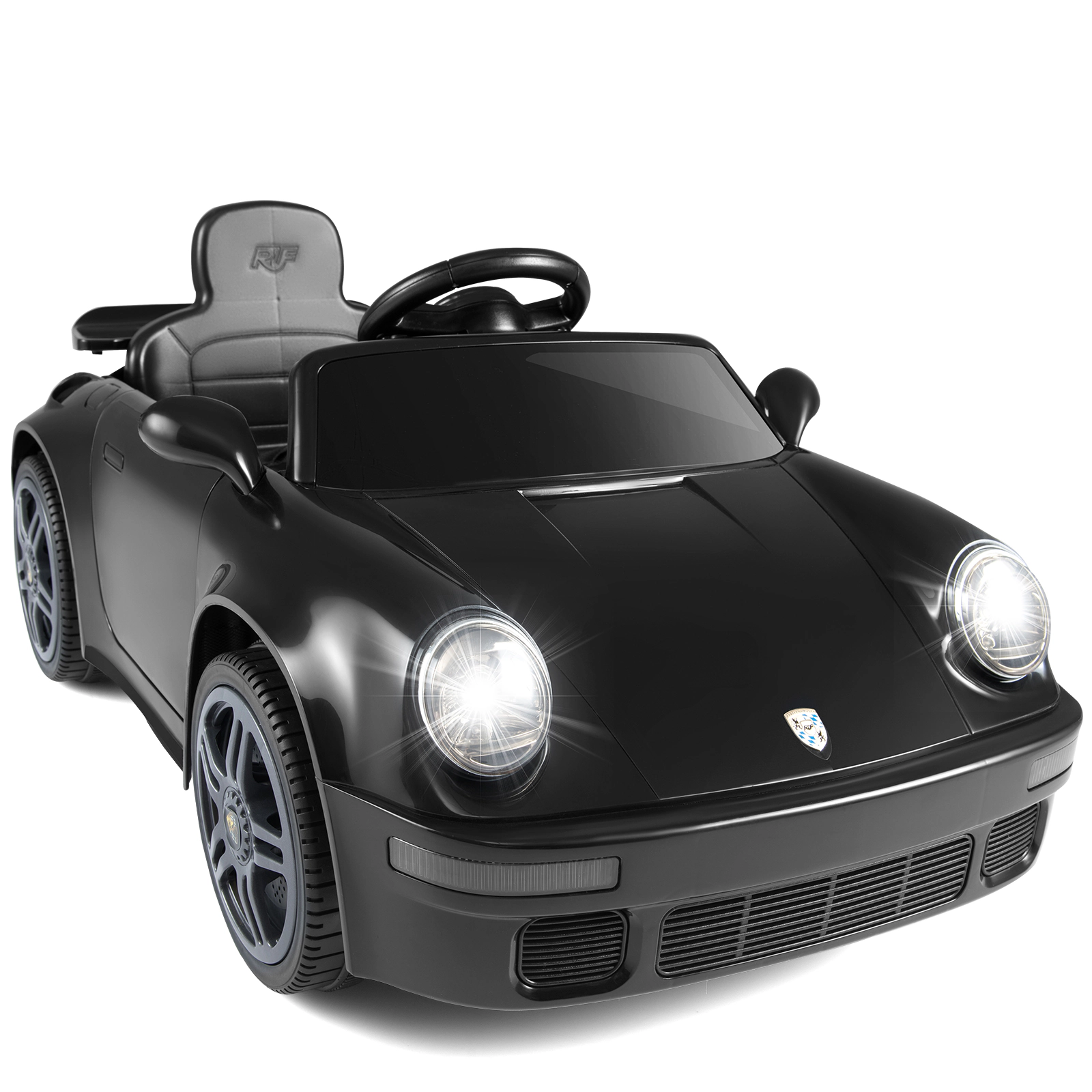 SUGIFT 12V Kids Electric Ride On Car Licensed RUF CTR with Remote Control and Music
