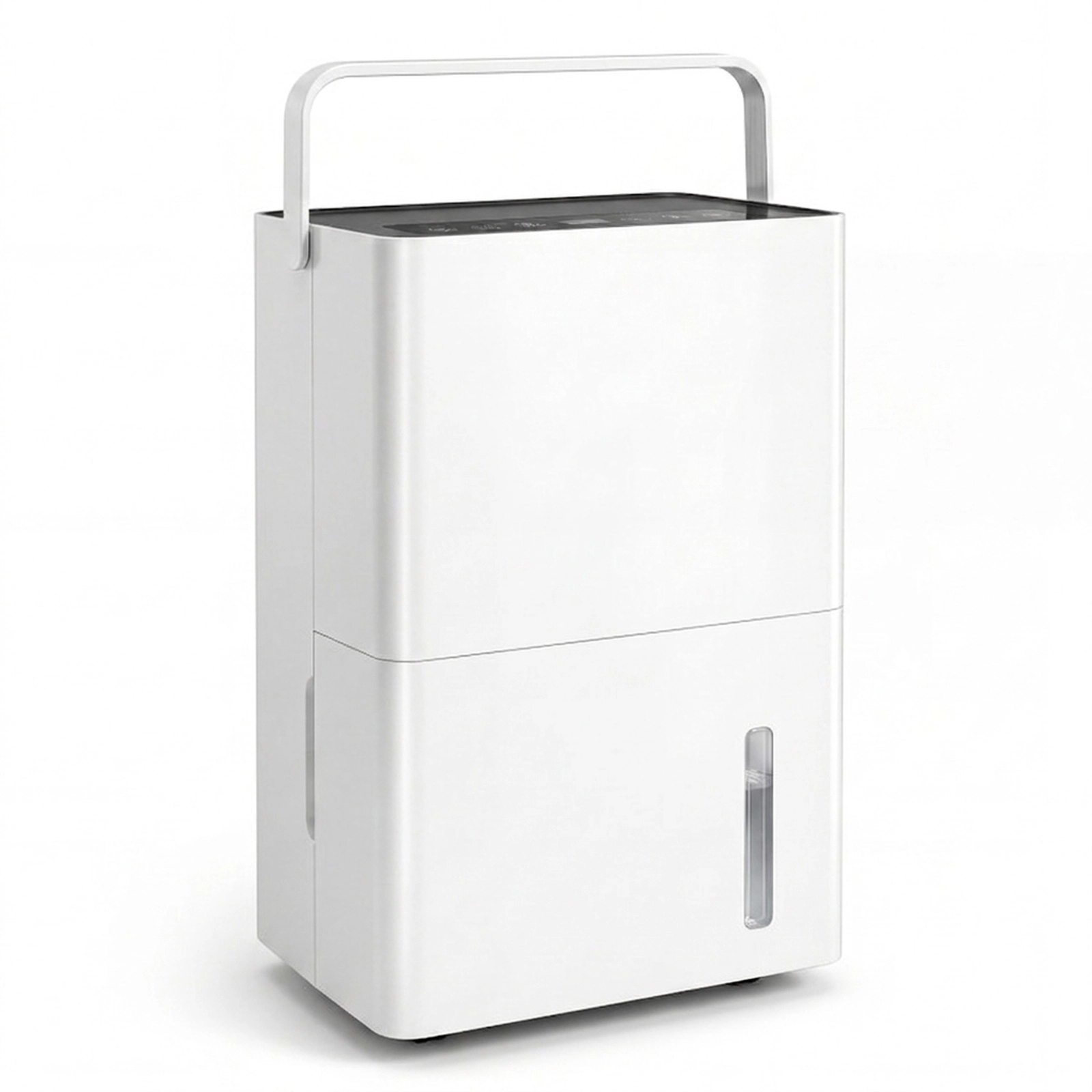 SUGIFT 80-Pint 4000-sq ft Coverage White Compressor Dehumidifier with Drain Hose and Child Lock