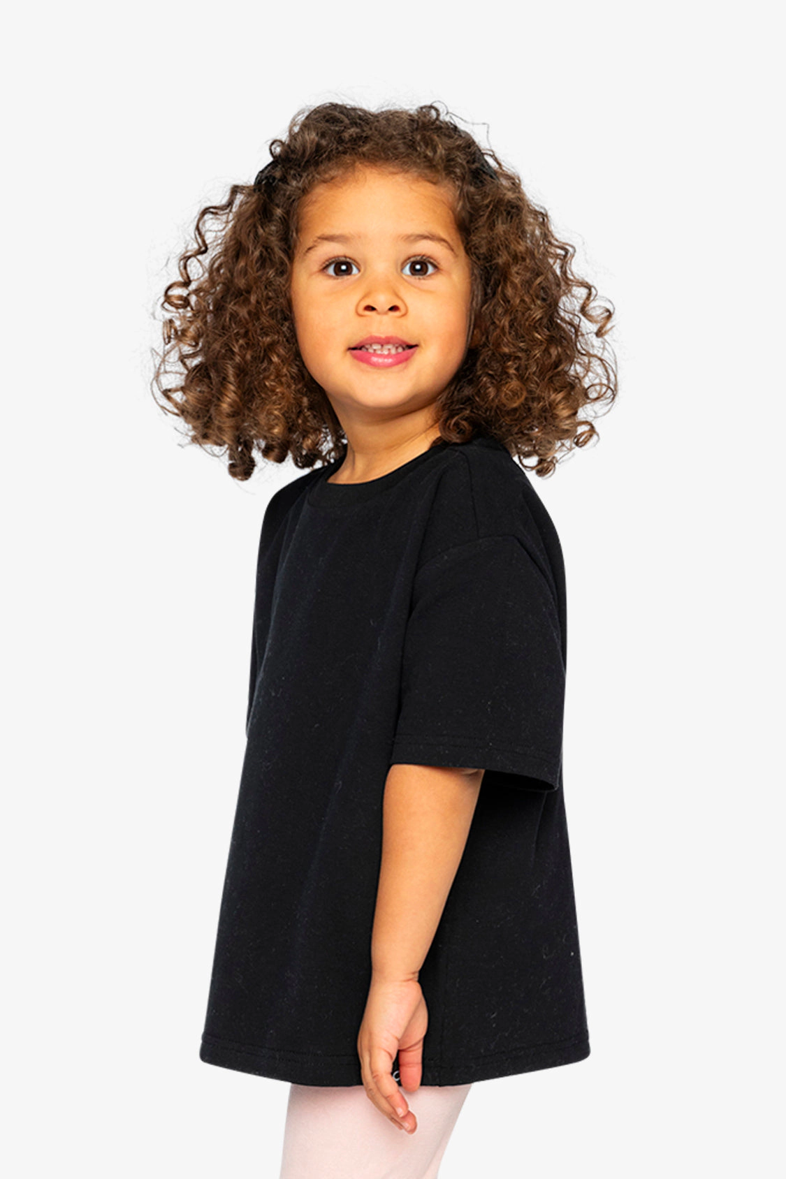 Deux par Girls Heavy Jersey Wide Short Sleeve T-Shirt