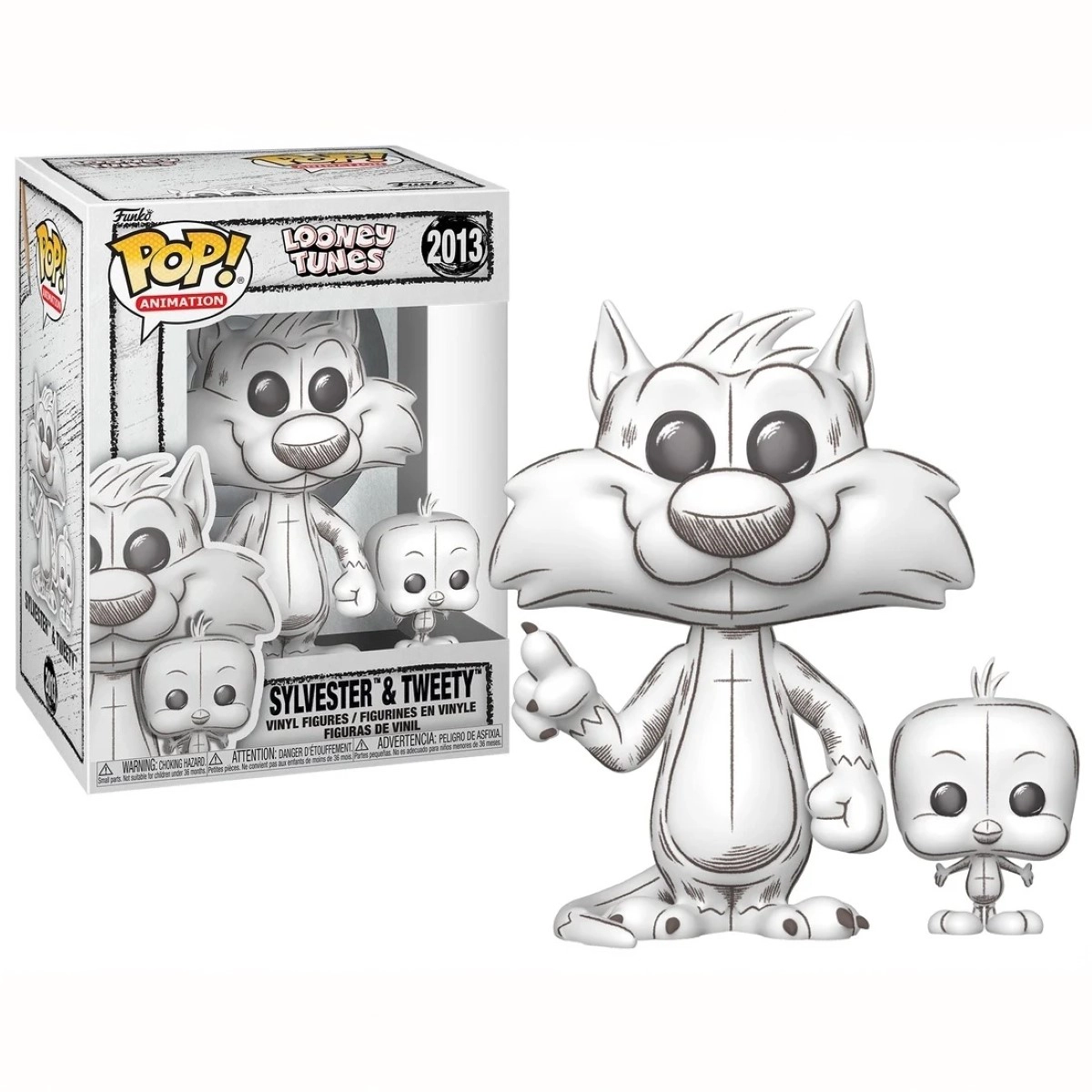 Funko Pop! Looney Tunes Sketch: Sylvester & Tweety #2013