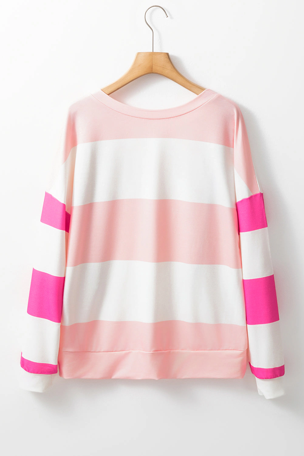 Threaded Pear Women's Iris Striped Long Sleeve Top