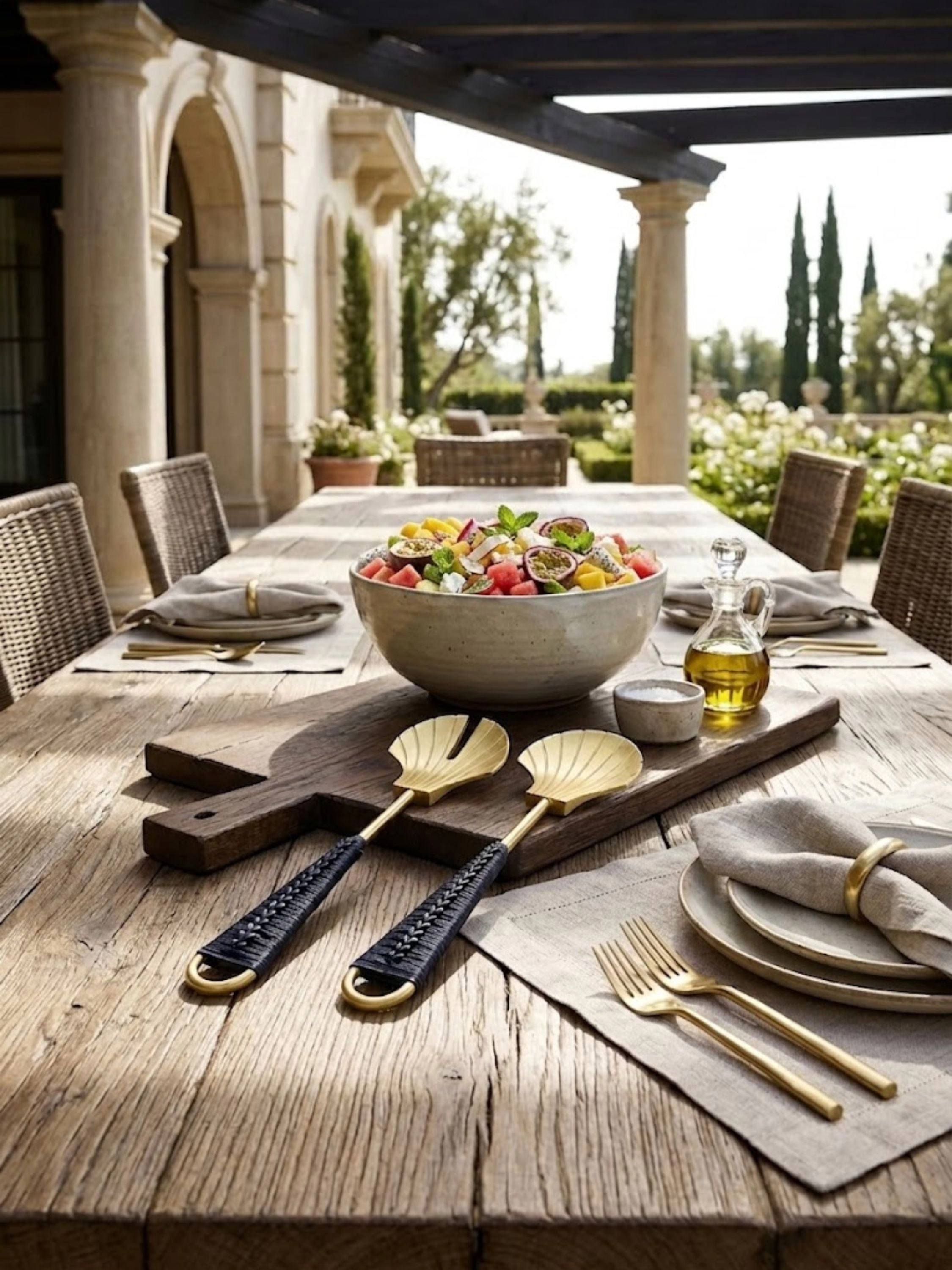 GAURI KOHLI Vitali Salad Servers