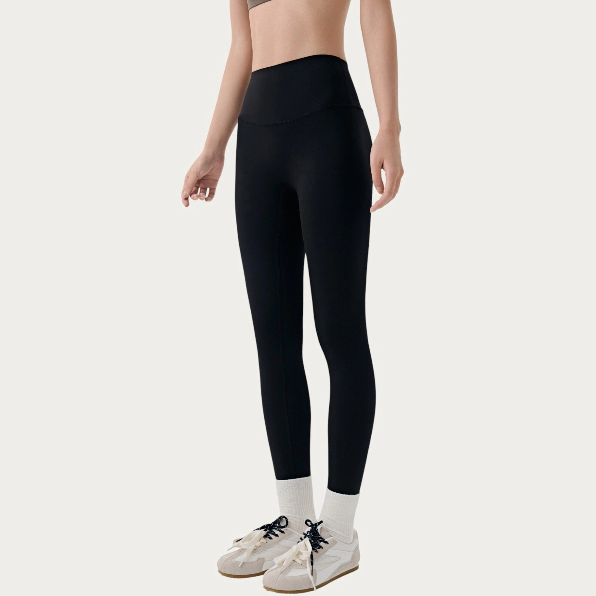 Anna-Kaci Active Women's High Waist Full Length Leggings with Sleek Stretch Fabric Smooth Contoured Fit