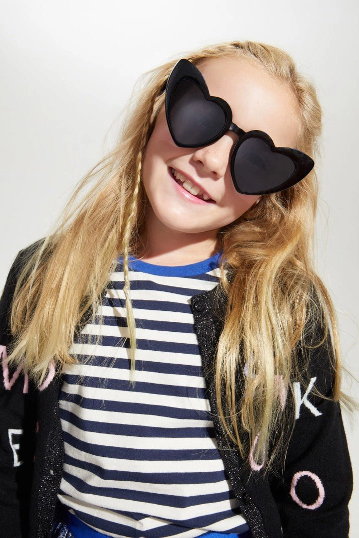 Rockets of Awesome Word Scramble Shimmer Cardigan for Girls