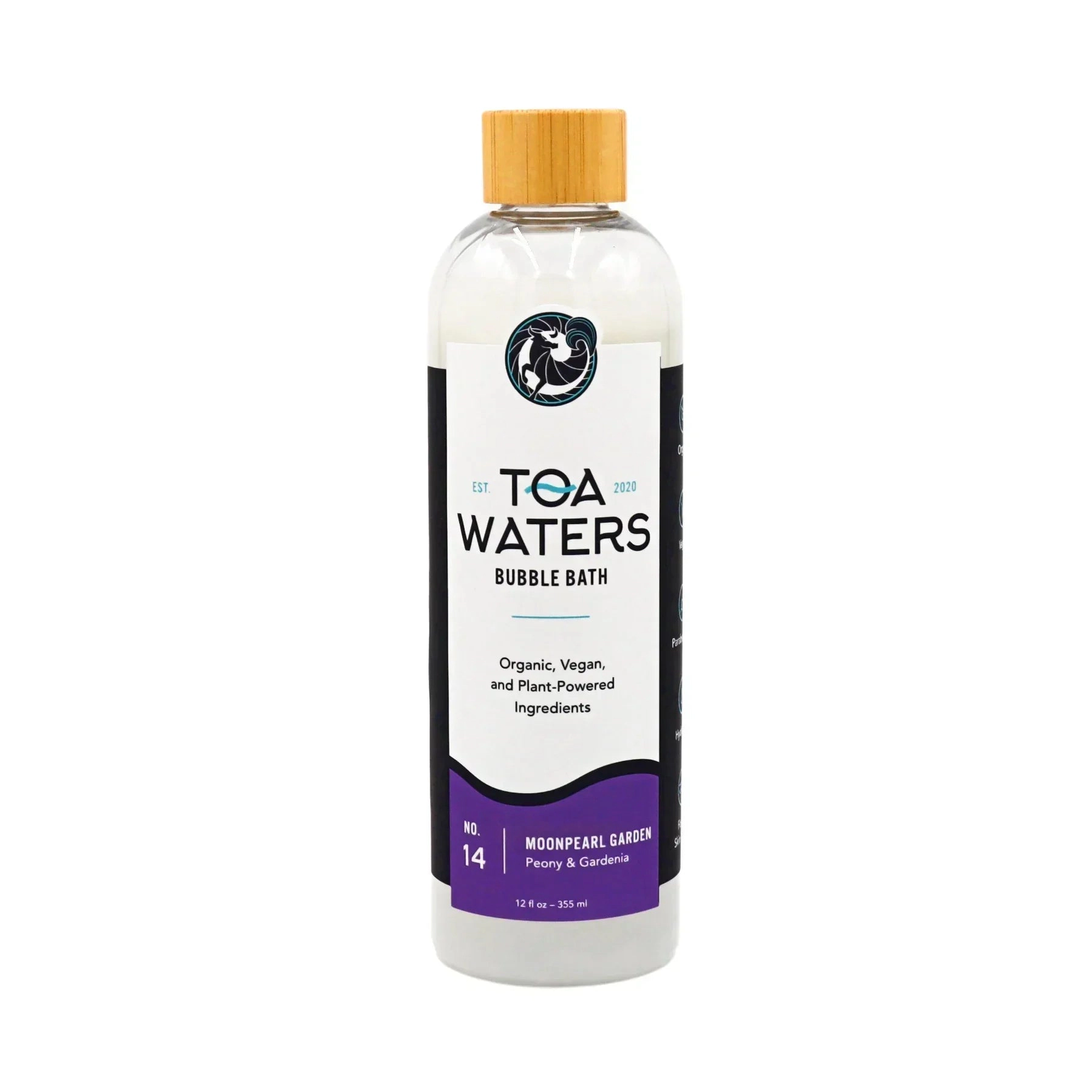 TOA Waters Unisex Bubble Bath - Moonpearl Garden - Peony and Gardenia