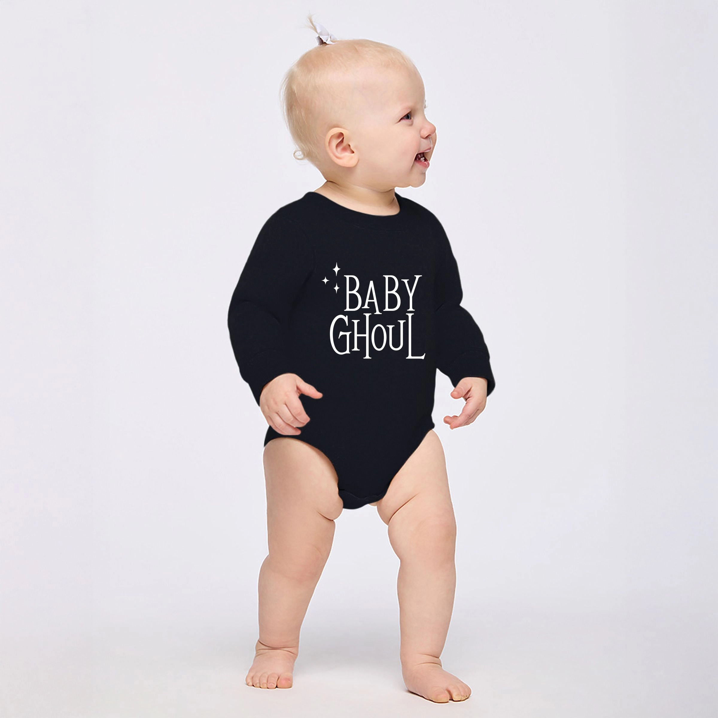 The Juniper Shop - Infant Fleece BodySuit Baby Ghoul