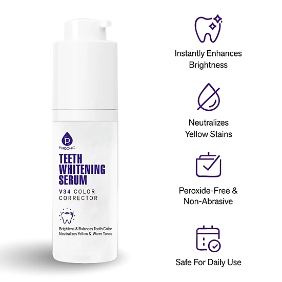 Pursonic Unisex Natural Oral Care & Whitening Bundle: Natural