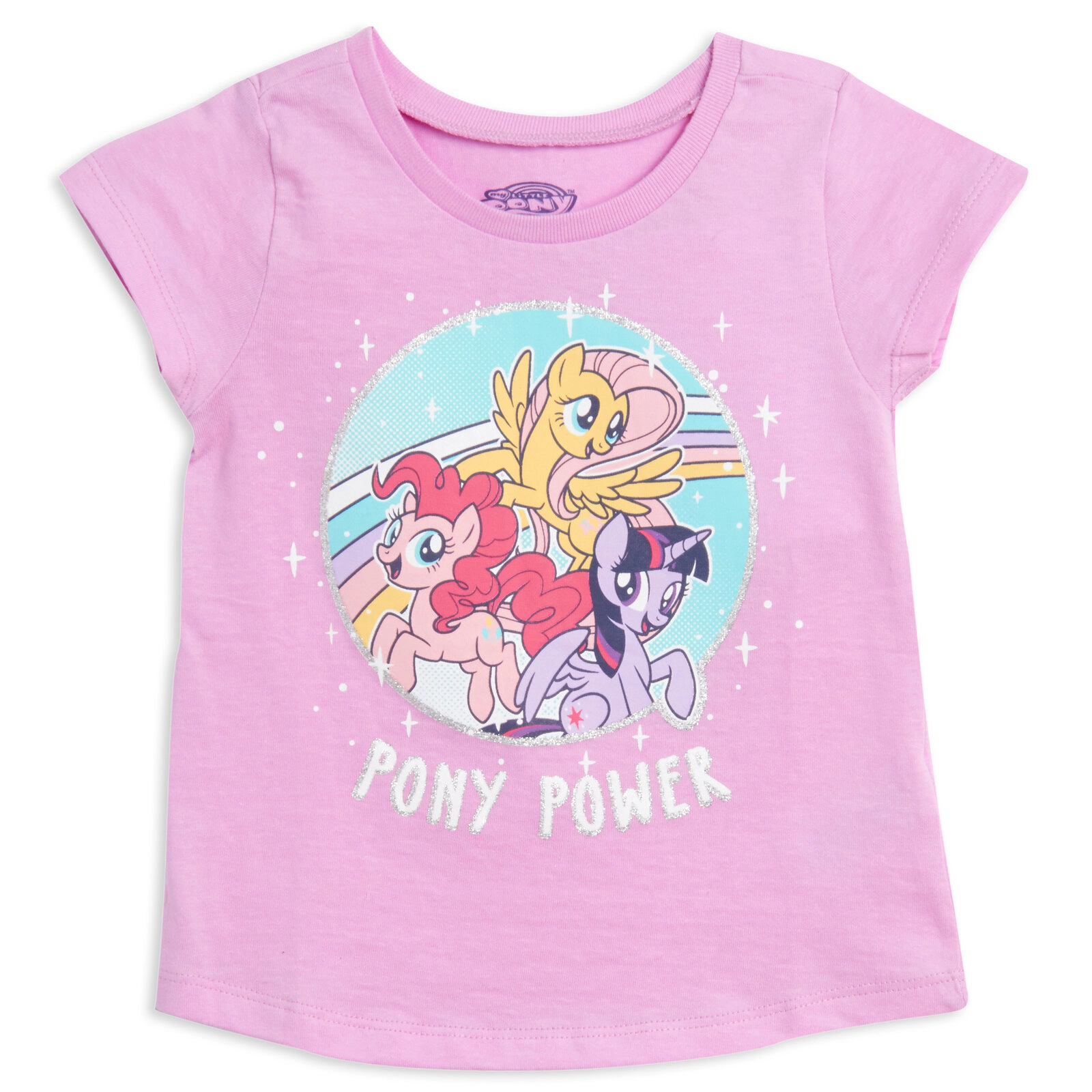 My Little Pony Girls' Glitter 3-Pack T-Shirts
