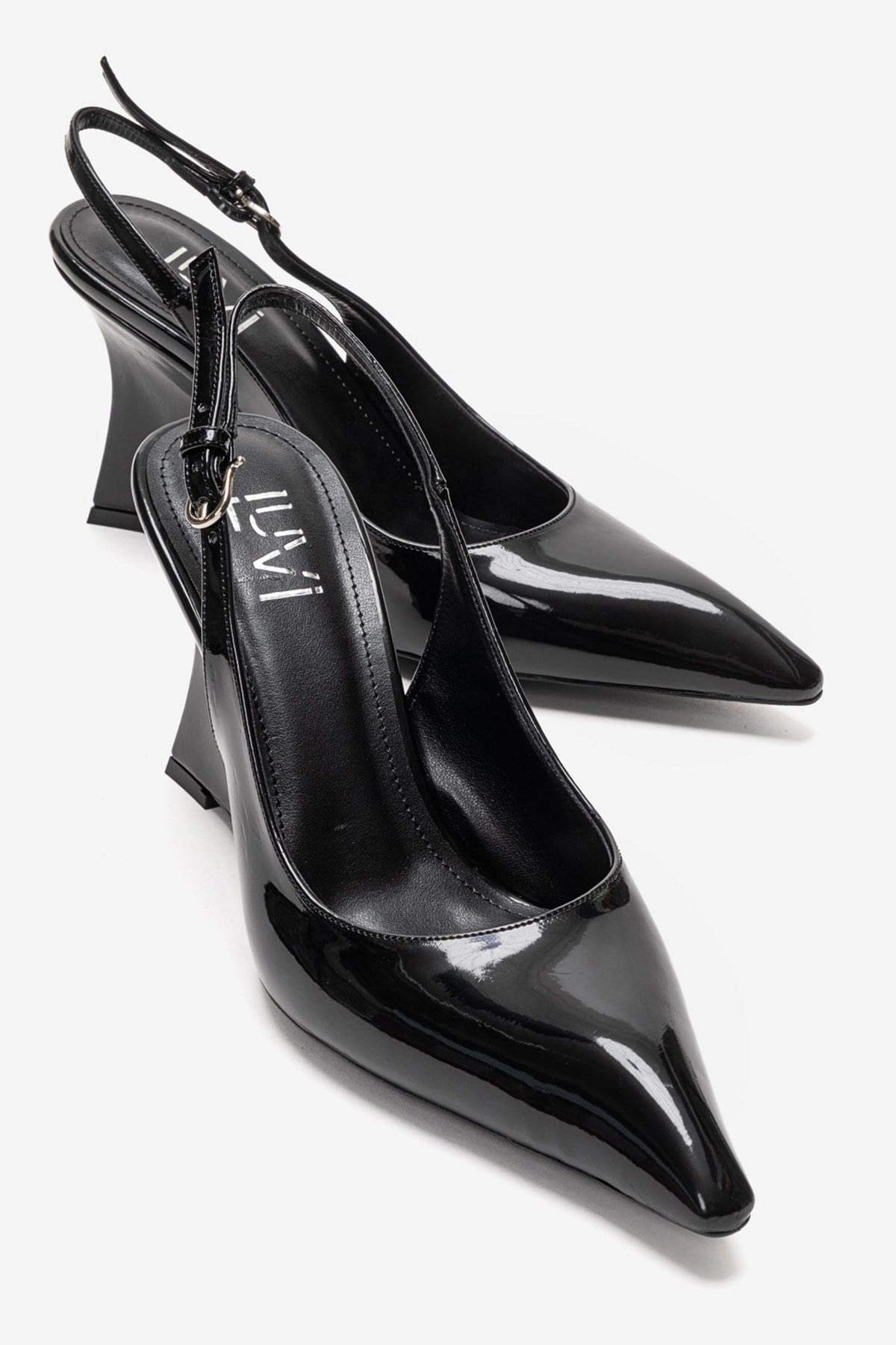 Prologue Shoes Womens Felon Slingback Wedge Pump