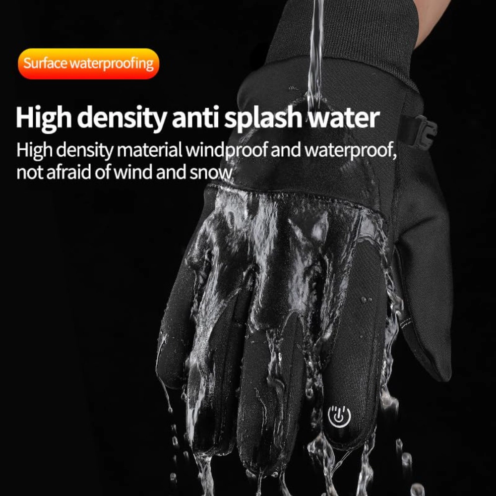 Wardrobe Whimsy Touchscreen Winter Warm Gloves Cycling Driving Skiing Cold Weather