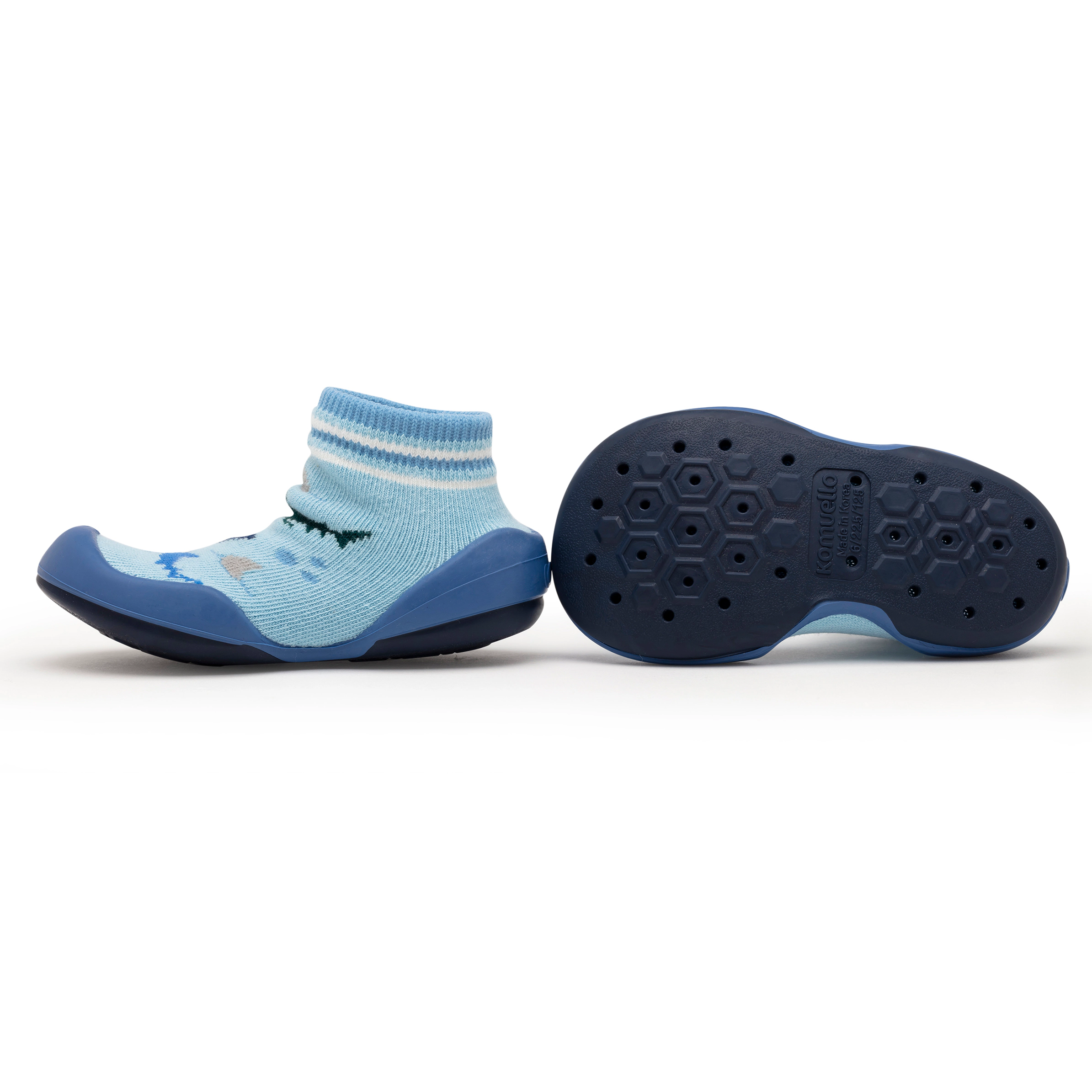 Komuello Baby Boy First Walk Sock Shoes Shark Tank