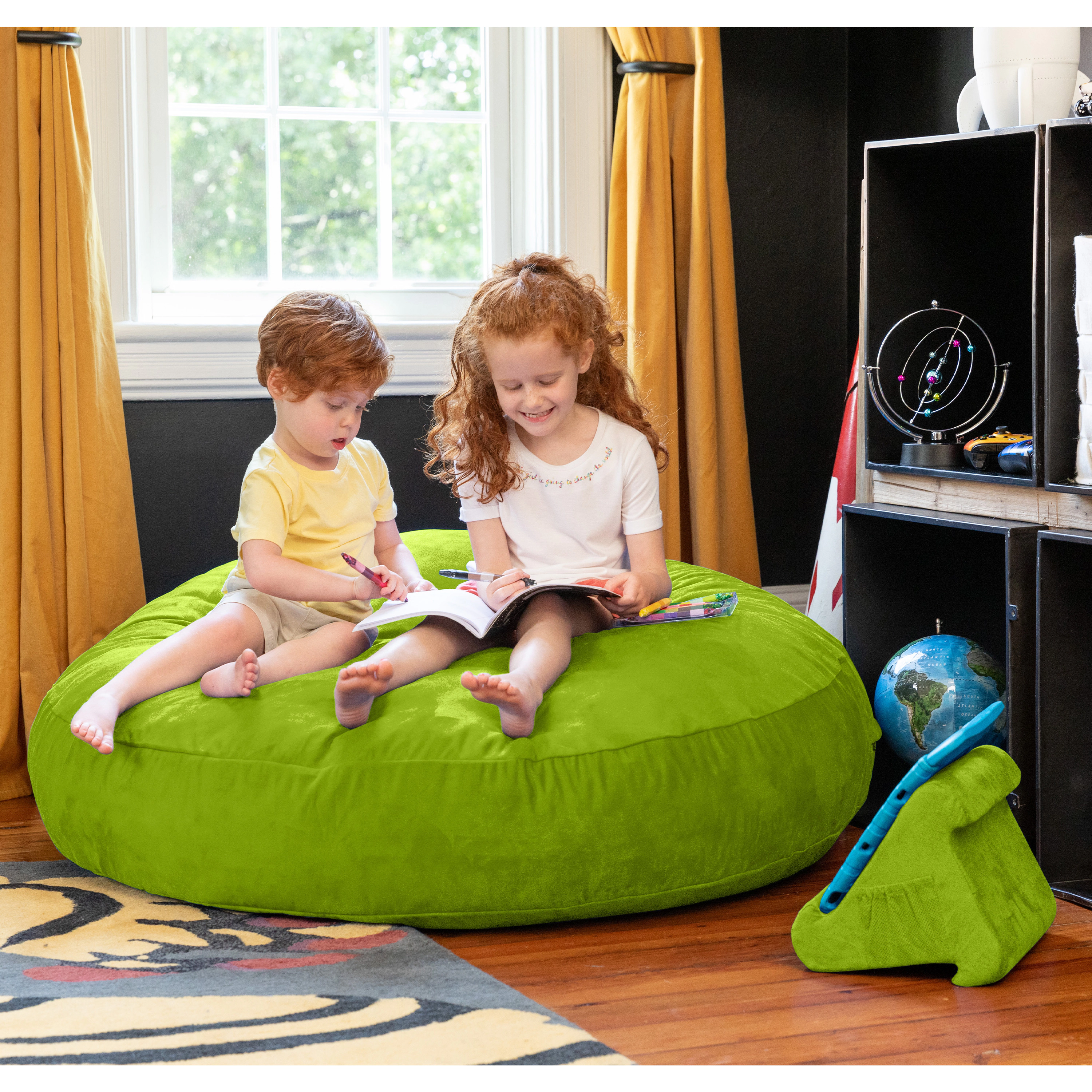 Jaxx Cocoon 4 Foot Bean Bag Chair and Crash Pad