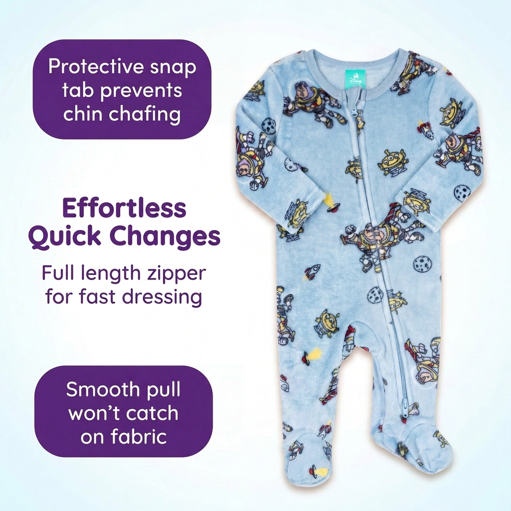 Disney Baby Fleece Footed Sleep N' Play