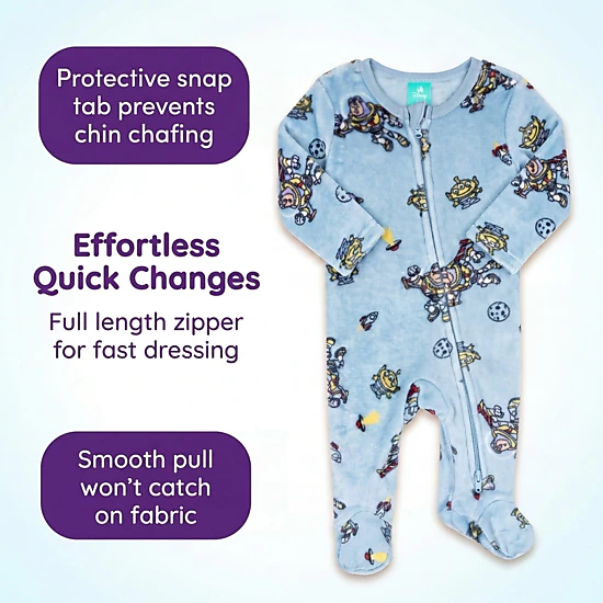 Disney Baby Fleece Footed Sleep N' Play