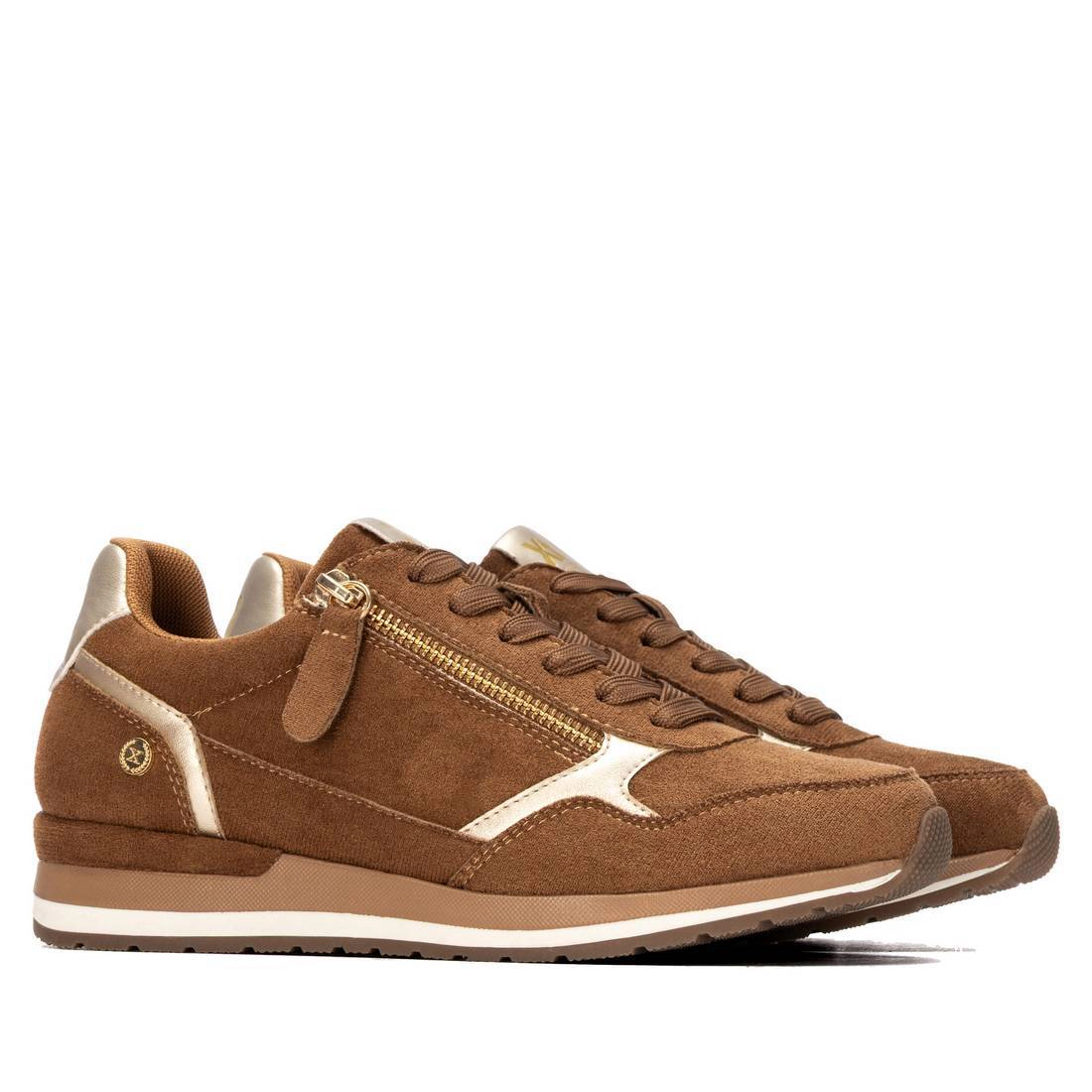 XTI Women's Casual Suede Sneakers