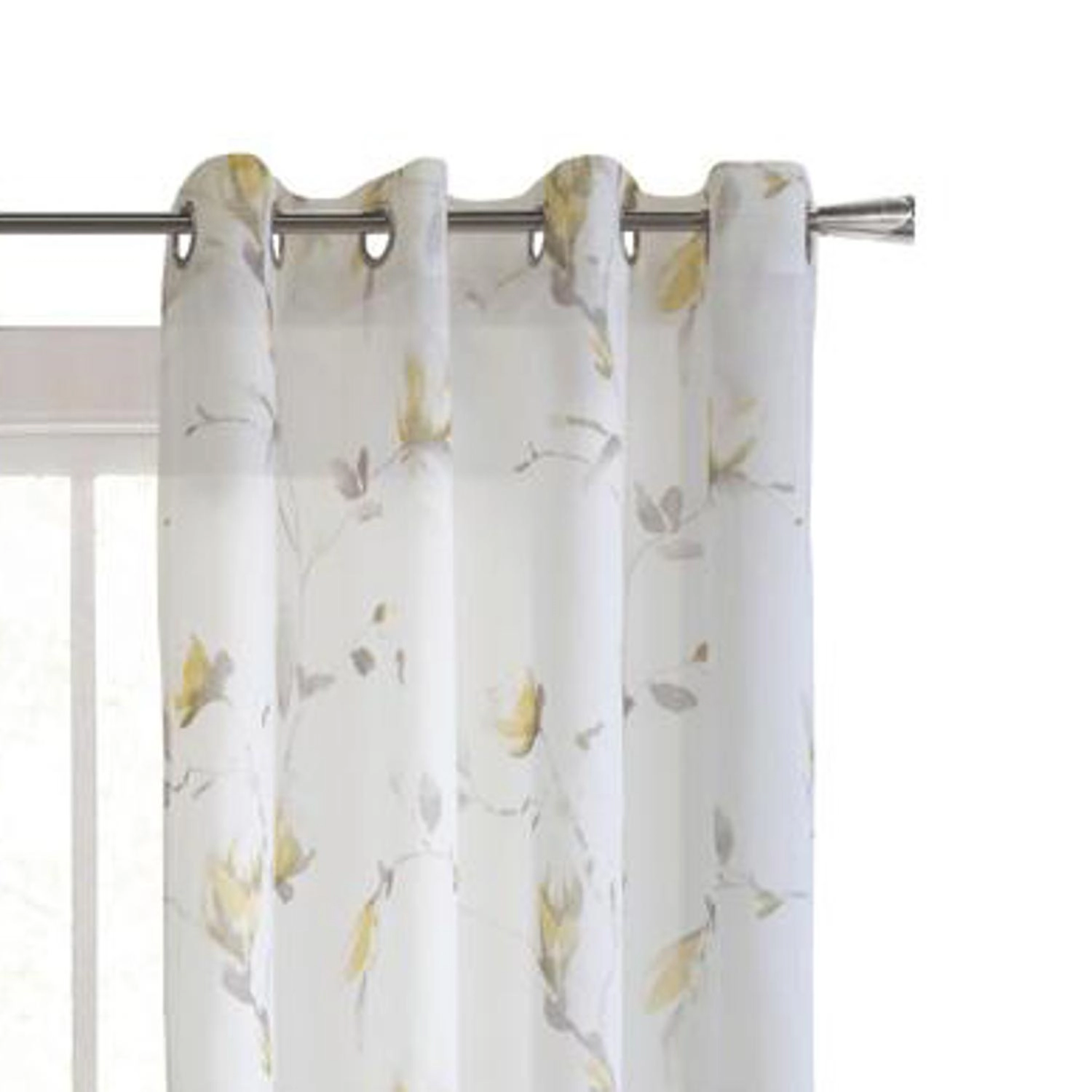 Commonwealth Symphony Grommet Curtain Panel Window Dressing - 52x84", Yellow