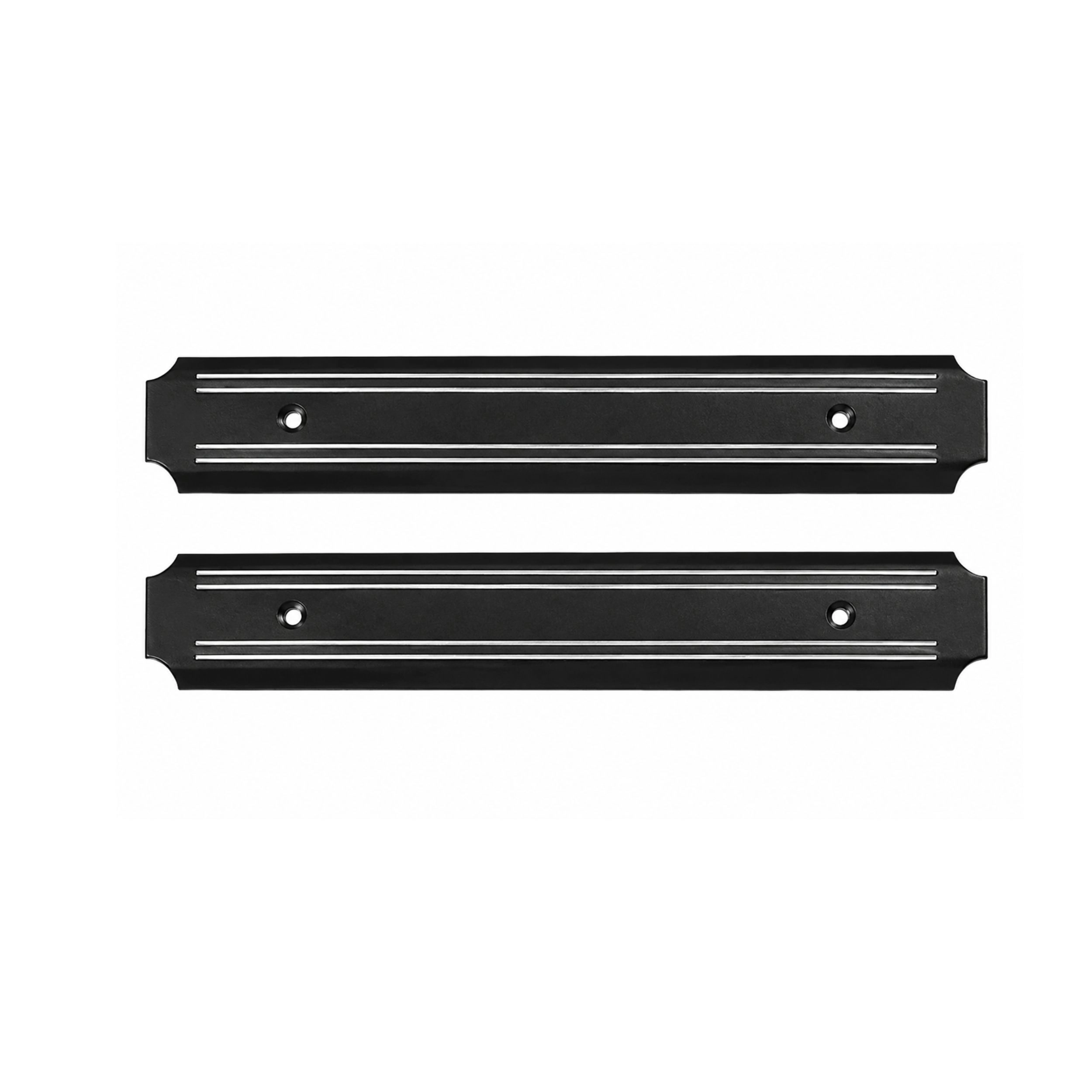 Stock Preferred Pack of 2 Magnetic Knife Storage Strips Multipurpose Kitchen Rack 15 Inch