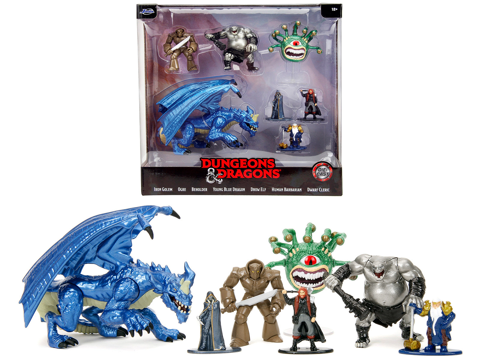 Jada "Dungeons and Dragons" Set of 7 Diecast Figures by Jada