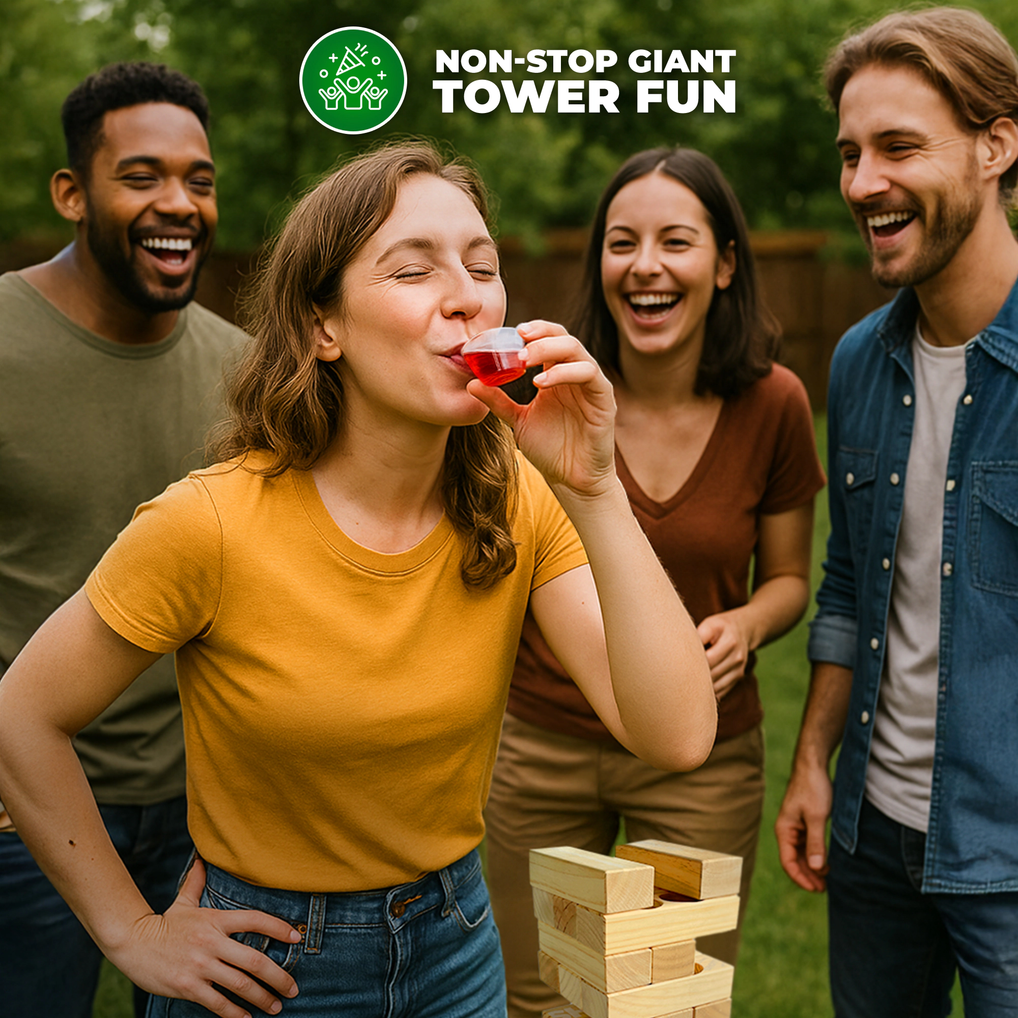 Swooc Games | 105 Extra Replacement Gelatin Shot Cups and Lids
