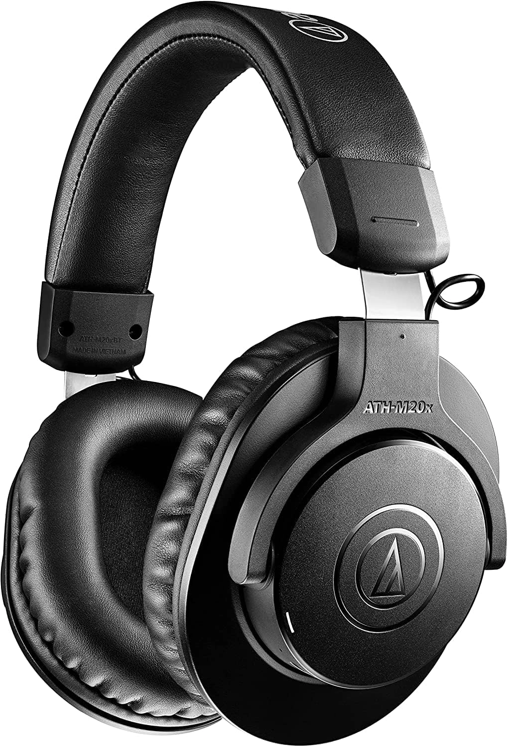 Audio-Technica AT-M20XBT-BLK On-Ear Bluetooth Wireless Headphones