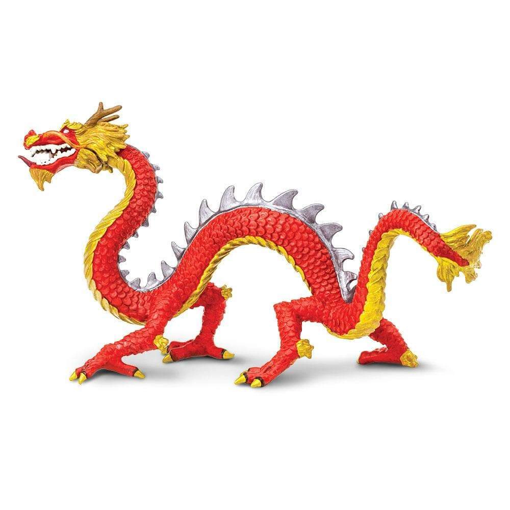 Safari Ltd. - Horned Chinese Dragon Kids Toy Figure