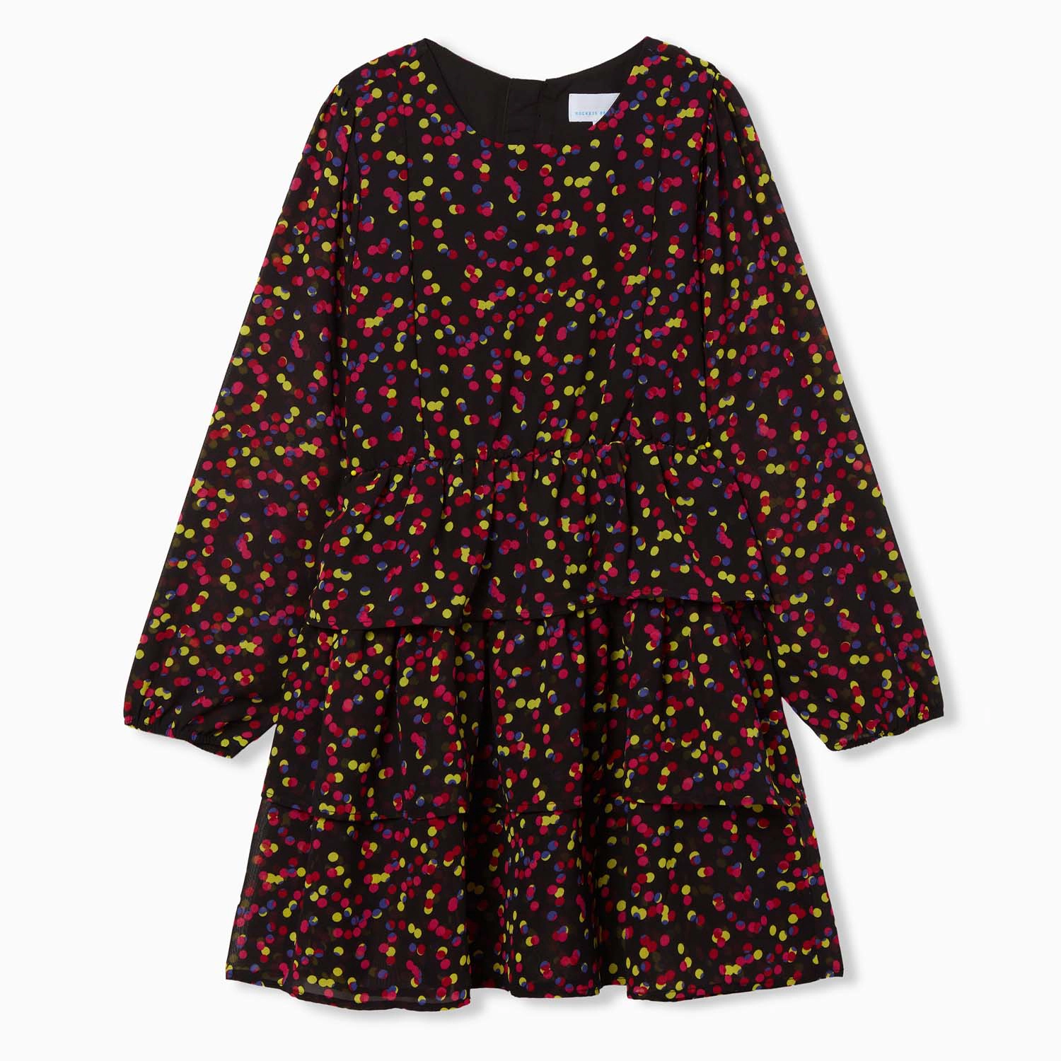 Rockets of Awesome Confetti Party Dress for Girls