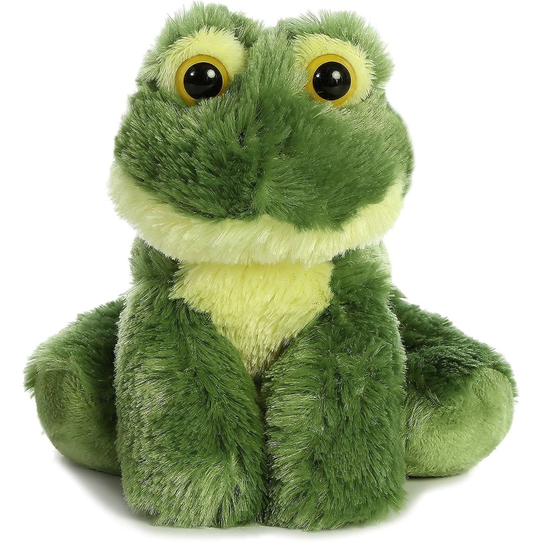 Aurora Mini Flopsie Frolick the Frog 8-Inch Stuffed Animal Plush