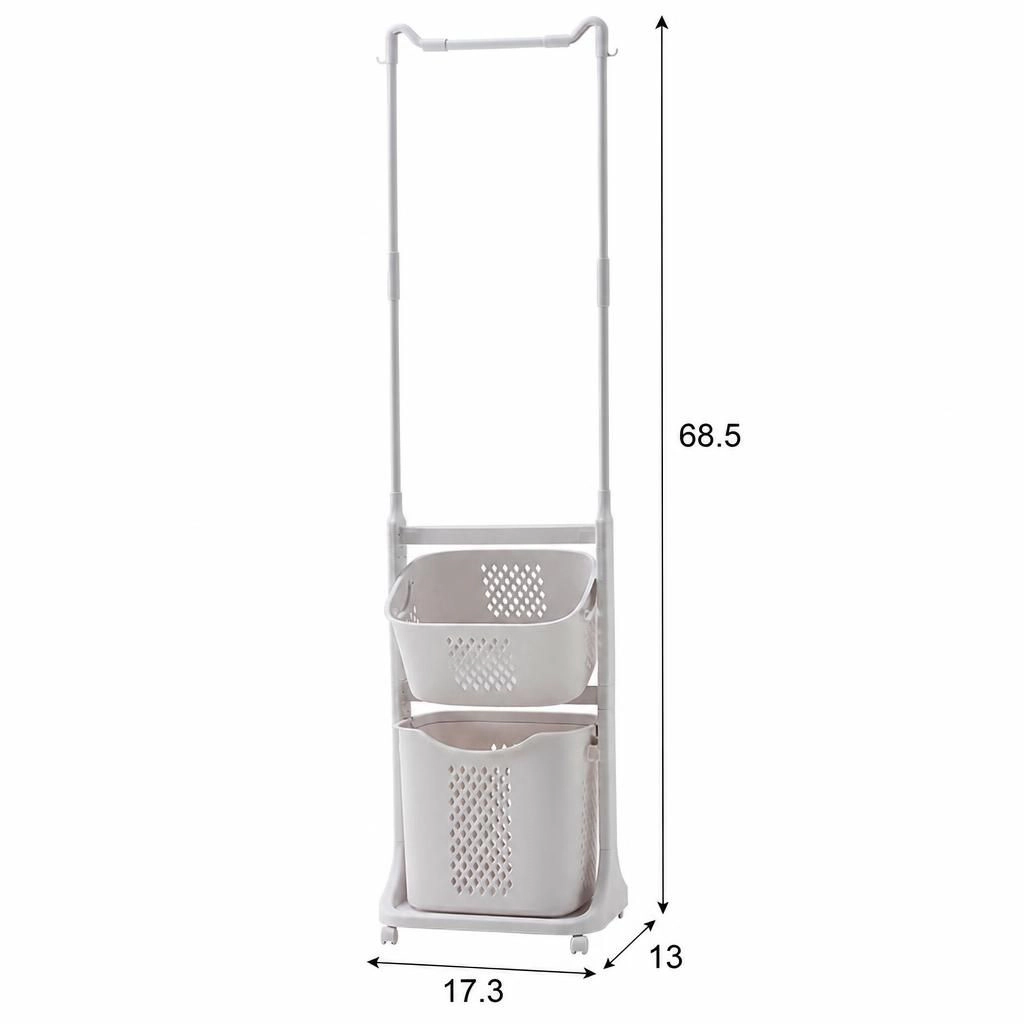 ELEMENT ACE Tall Slim Freestanding Bathroom Storage Organizer