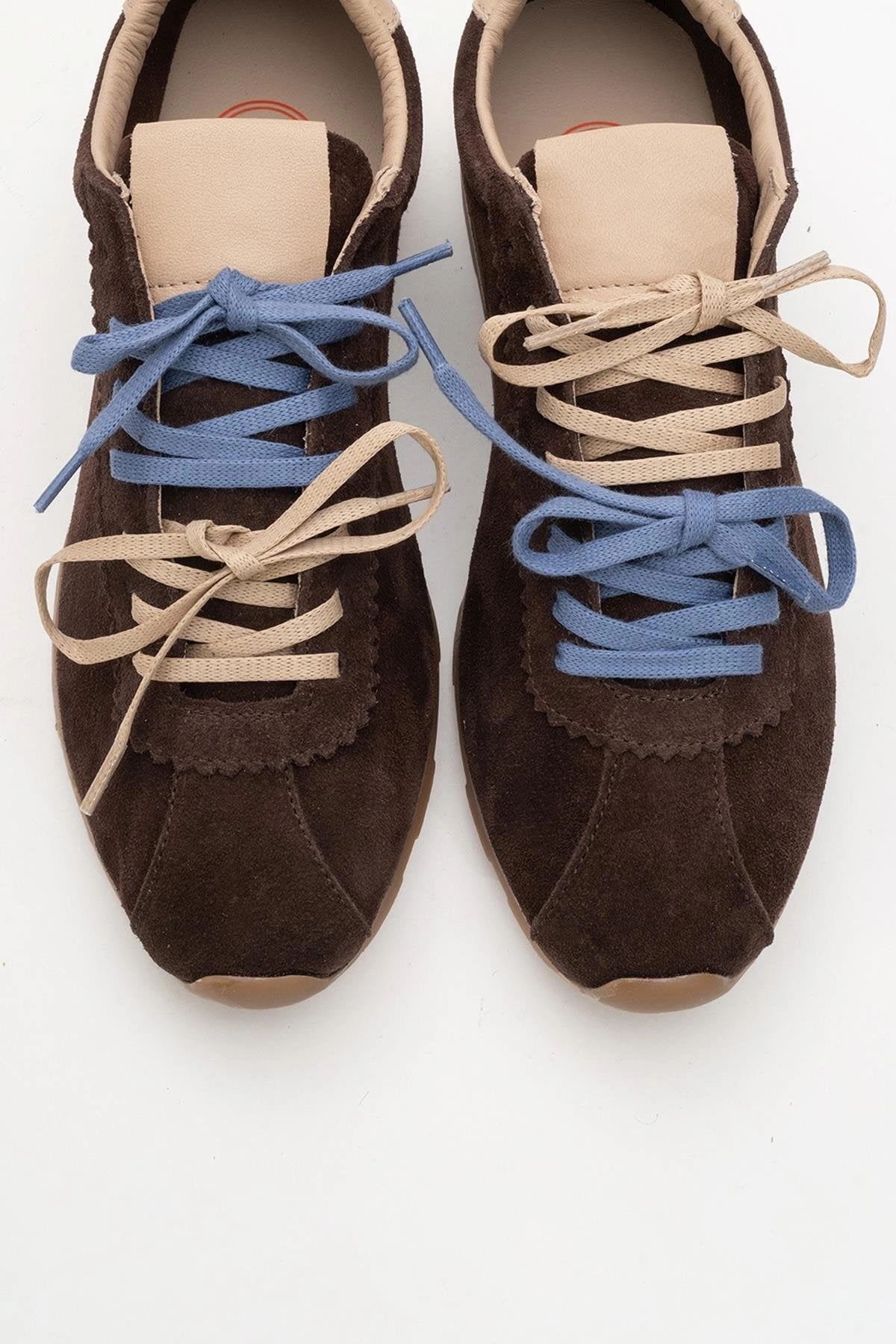 Forever & Always Womens Crea Leather Sneakers