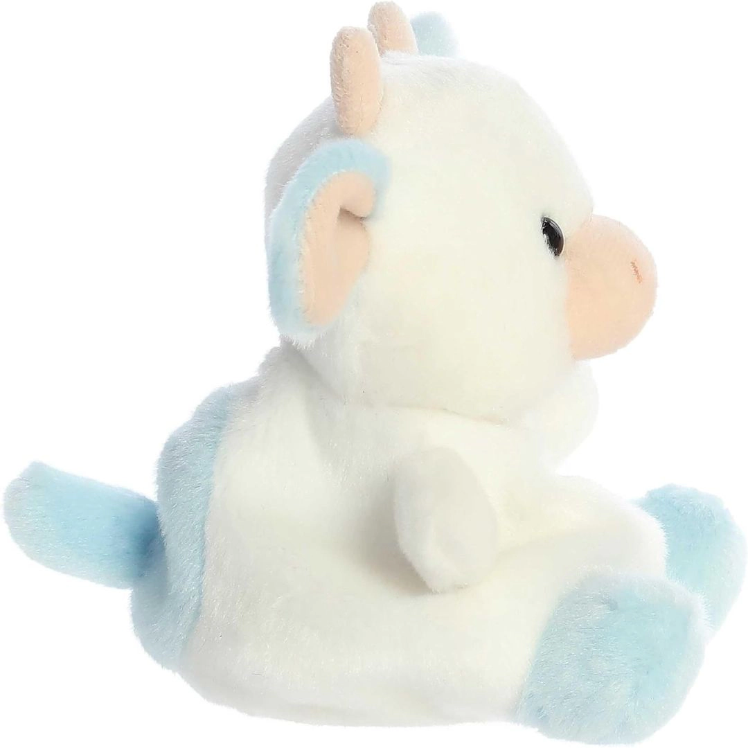 Aurora Palm Pals Skyla Blueberry Cow 5-Inch Stuffed Animal Plush