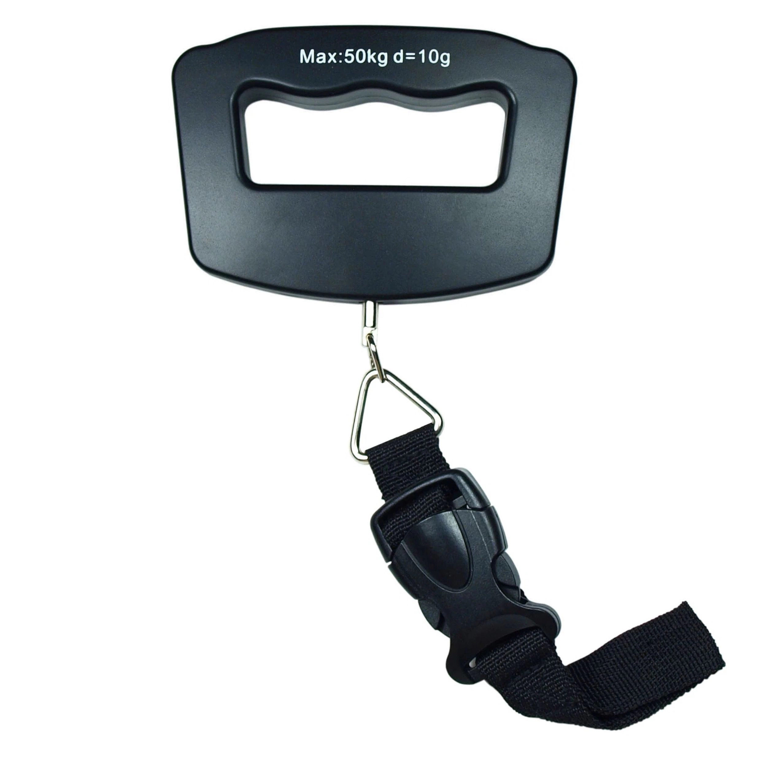 Home Collection 50kg Digital Travel Luggage Scale with Strap & Backlit LCD Display