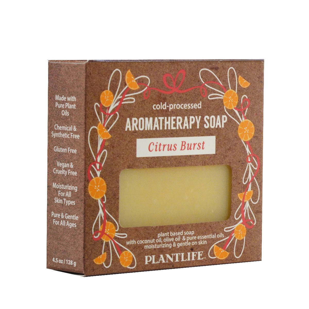 Plantlife Citrus Burst Aromatherapy Herbal Soap