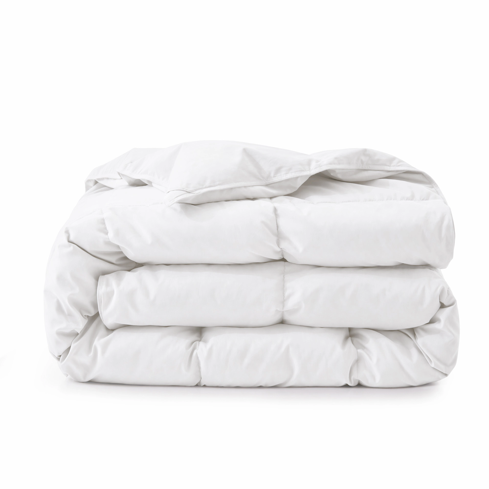 Unikome Premium Goose Feather Down Fiber Comforter -Luxury Hotel Collection All Seasons Warmth