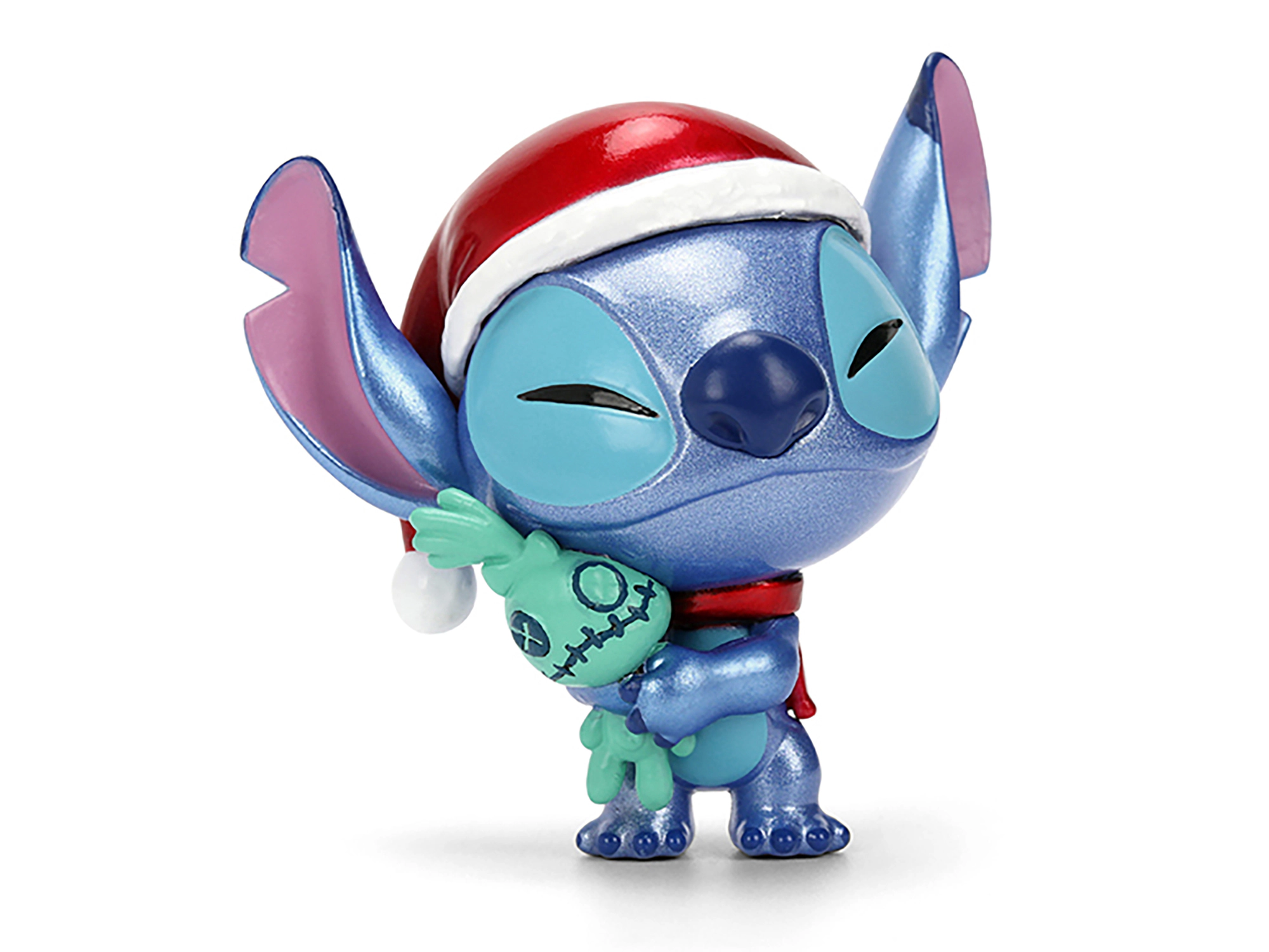 Jada Set of 4 Diecast Figures "Disney's Stitch Christmas Edition" "Metalfigs" Series by Jada
