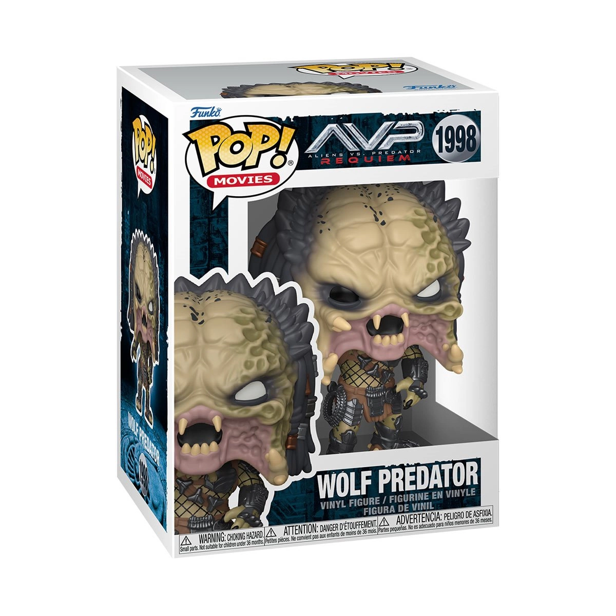 Funko Pop! Aliens vs. Predator: Wolf Predator #1998